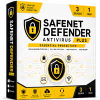 Safenet Defender Antivirus Plus (3 Devices / 1 Year)