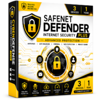 Safenet Defender Internet Security Plus (3Devices / 1 Year)