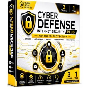 Cyber Defense Internet Security Plus (3Devices / 1 Year)